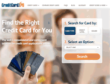 Tablet Screenshot of creditcardxpo.com